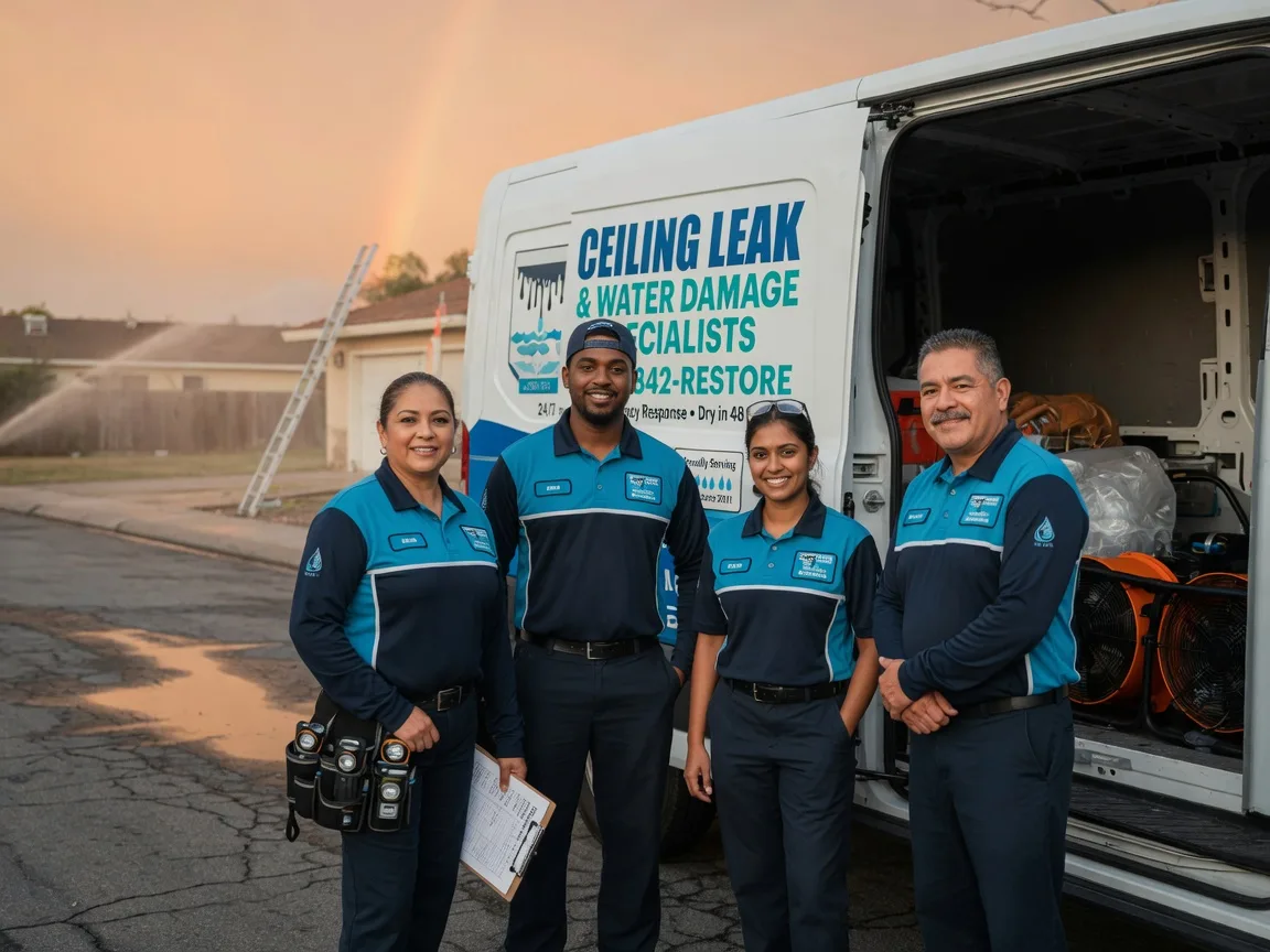 Ceiling Leak Cleanup company in Summit Hill, PA