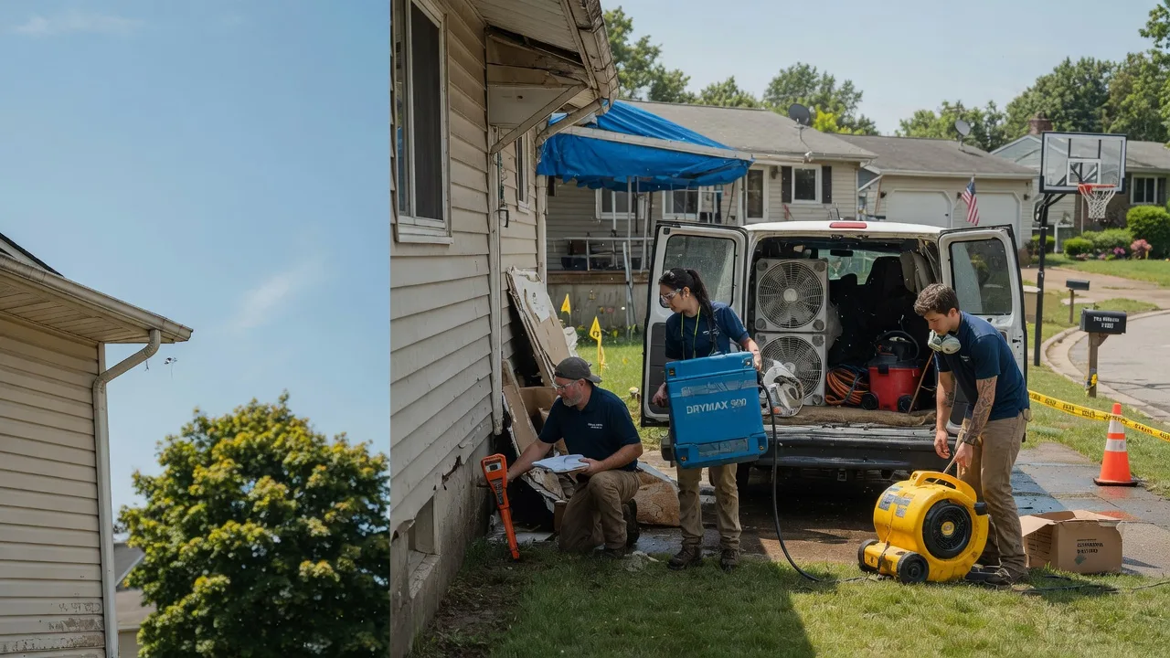 Ceiling Leak Cleanup in Summit Hill, PA near me