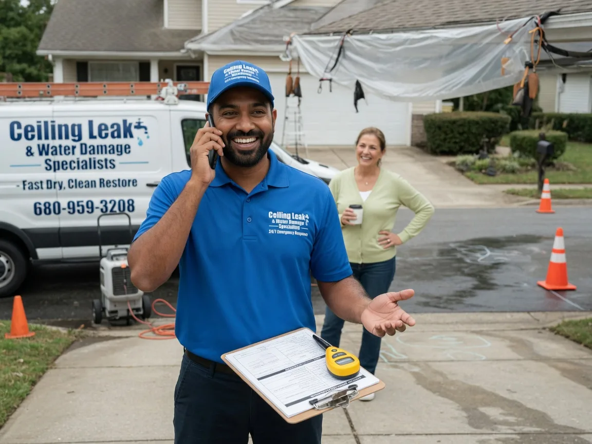 Ceiling Leak Cleanup Summit Hill, PA FAQs